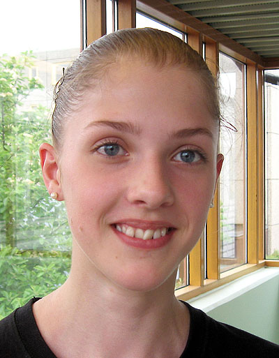 Louise Lind från Svenska Balettskolan i Göteborg. Fotograf Jenny Wiberg