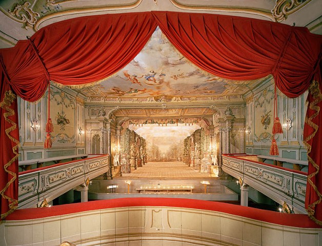 Slottsteatern i Cesky Krumlov