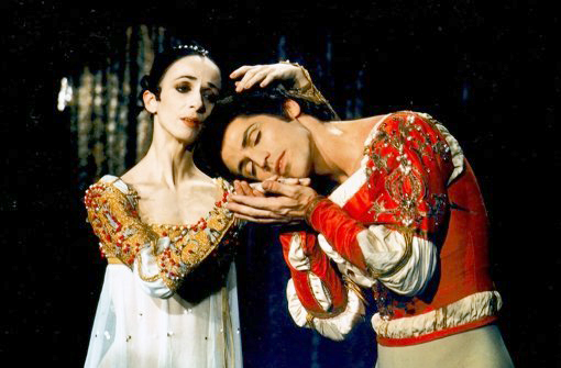 Marcia Haydée och Richard Cragun i Romeo och Julia. Foto Gundel Kilian
