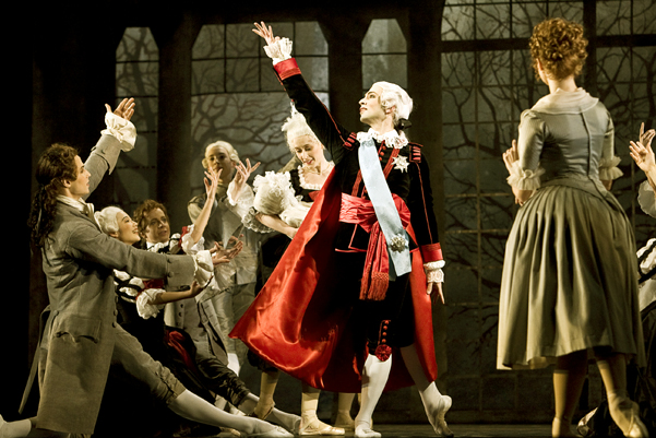Balettens handling Gustav III
