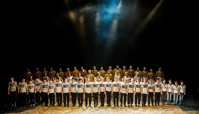 Billy Elliot uppsamlingen. Foto Craig Sugden (Klicka på bilden så blir den större.)